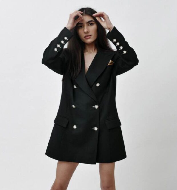 Dress Rook Black rook blazer-dress - ESS