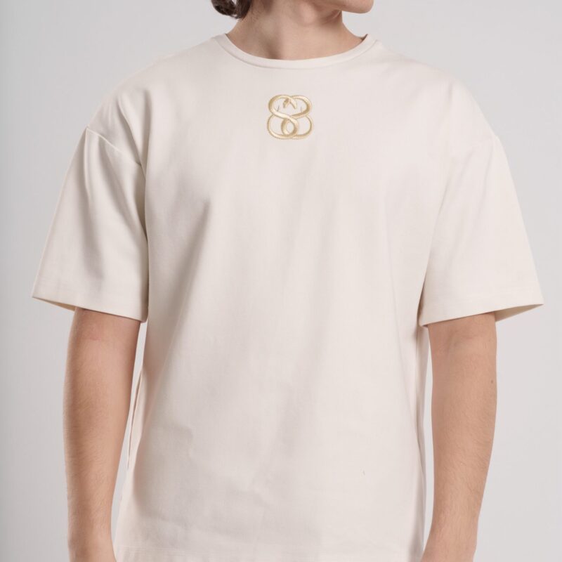 ENDLESS COLUMN T-SHIRT IVORY