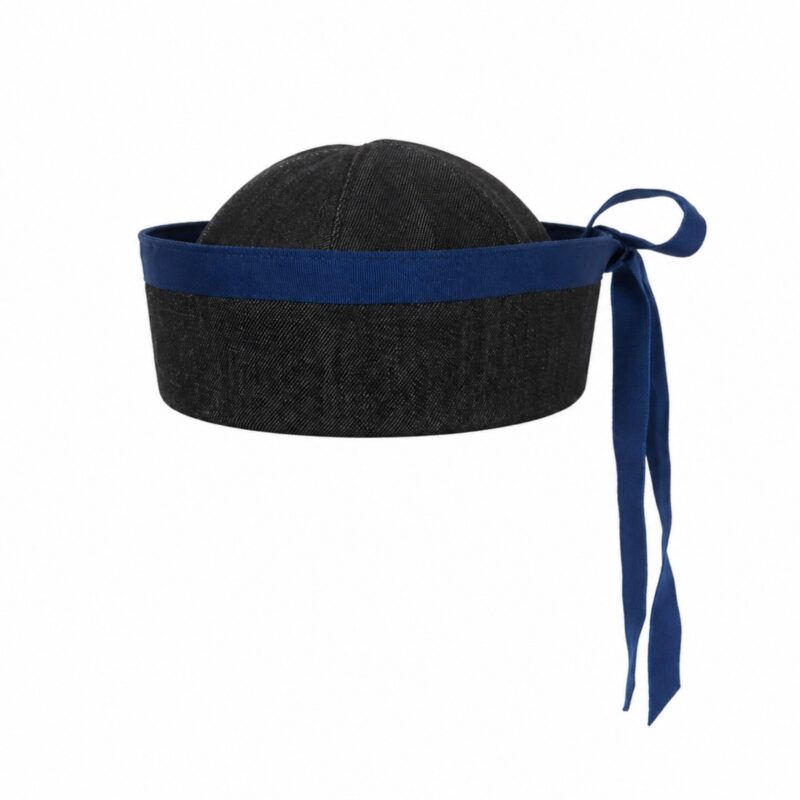 Blue Denim Sailor Hat